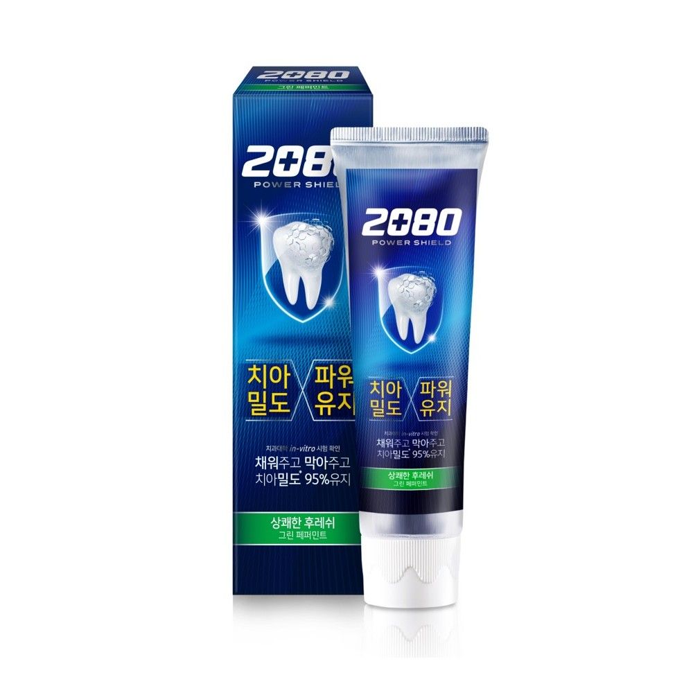 Зубная паста Dental Clinic 2080	ЭДВАНС Свежесть дыхания Power Shield Green Peppermint