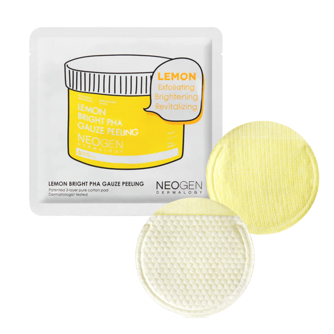 Пилинг-пэды с лимоном для сияния кожи Neogen Dermalogy Bio-Peel Gauze Peeling Lemon