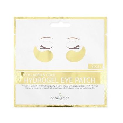 Гидрогелевые патчи с коллагеном и золотом BeauuGreen Collagen Gold Hydrogel Eye Patch