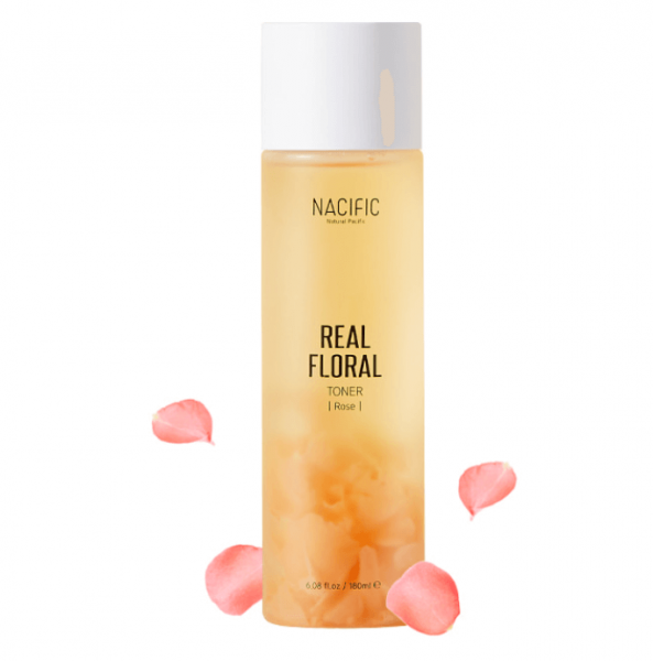 Освежающий тонер с лепестками розы NACIFIC Real Floral Toner Rose