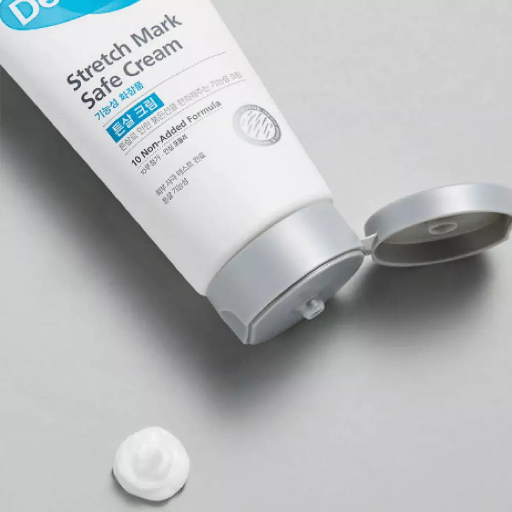 Ламеллярный массажный крем против растяжек Derma:B Stretch Mark Safe Cream