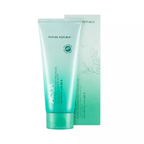 Пилинг на основе воды Полинезийской Голубой лагуны Nature Republic Super Aqua Max Peeling Gel